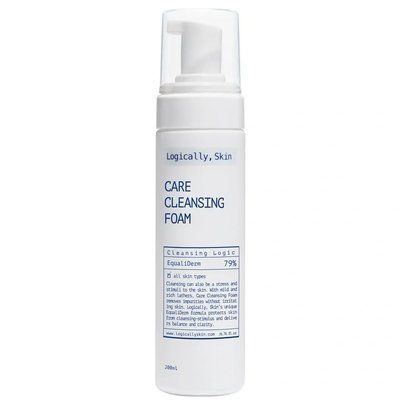 Мягкая очищающая пенка для умывания Logically, Skin Care Cleansing Foam (200 ml) 4054 фото
