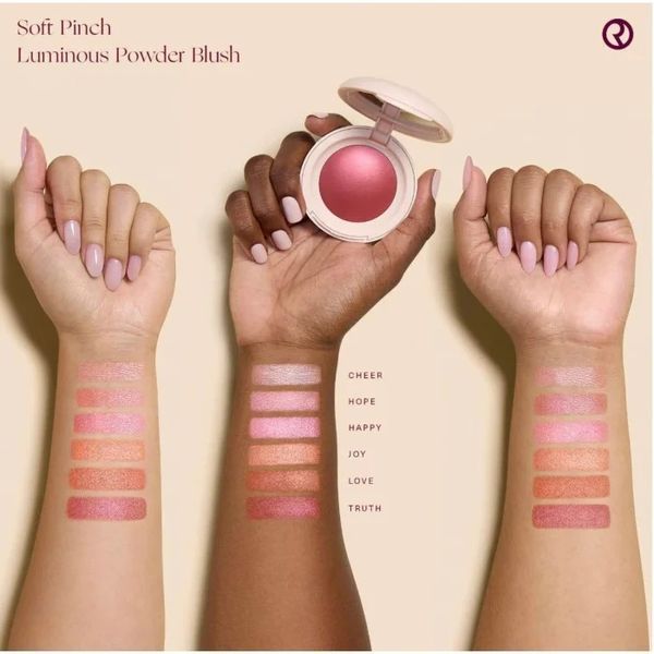 Рум'яна Rare Beauty Soft Pinch Luminous Powder Blush - Happy (2.8 g) 1540 фото