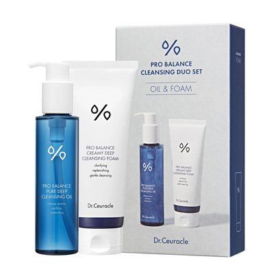 Набор для двухэтапного очищения кожи с пробиотиками Dr. Ceuracle Pro Balance Cleansing Duo Set (2*150 ml) 1658 фото