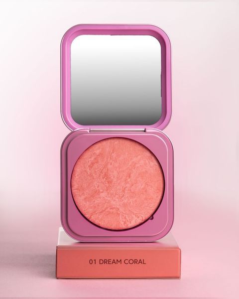 Рум'яна ZOLA Velvet Blush Glow - 01 Dream Coral (8.5 g) 4748 фото