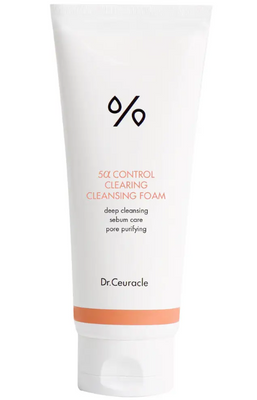 Себоррегулирующая очищающая пенка 5-альфа контроль Dr. Ceuracle 5a control clearing cleansing foam (200 мл) 1284 фото