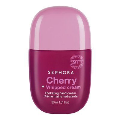 Крем для рук Sephora Hydrating hand cream - Cherry + Whipped cream (30 мл) 4368 фото