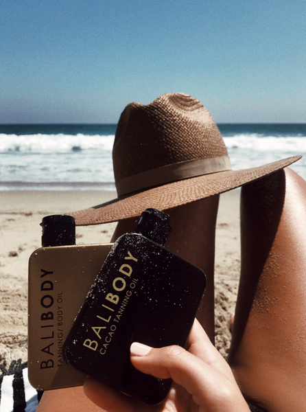Масло для усиления загара с какао Bali body Tanning oil spf 15 Cacao (100 ml) 4011 фото