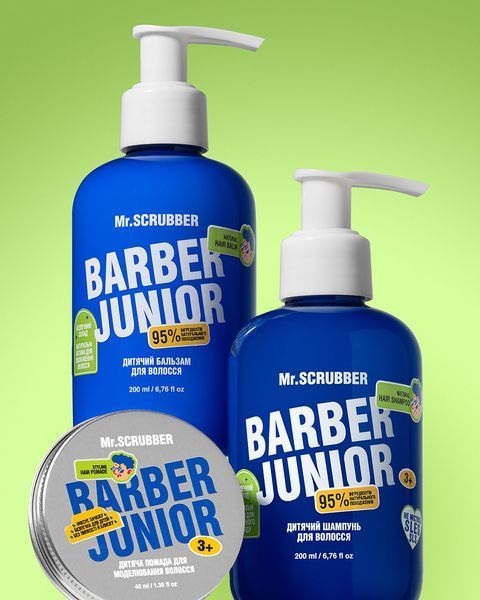 Детский шампунь для волос Mr. Scrubber Barber Junior (200 ml) 3309 фото