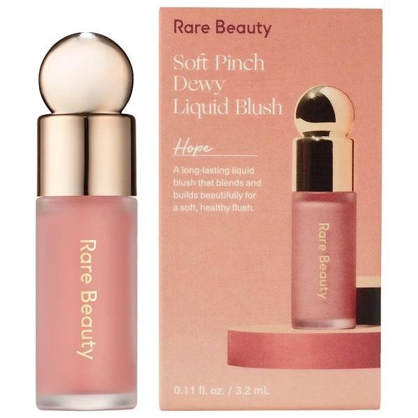 Рідкі румяна Rare Beauty MINI Soft Pinch Dewy Liquid Blush - Hope (3.2 ml) 9520 фото