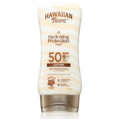 Крем для тіла для засмаги Hawaiian Tropic Hydrating Protection Lotion SPF50 (180 ml) 4111 фото