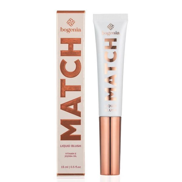 Жидкие румяна Bogenia MATCH Liquid Blush BG636 - №01 (15 ml) 3416 фото