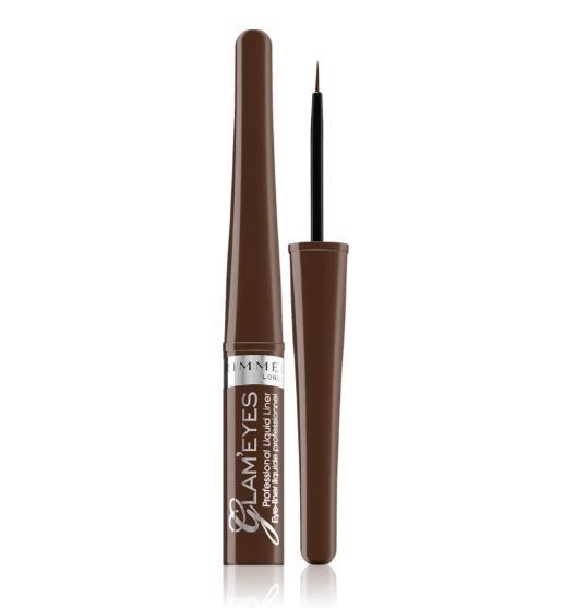 Подводка для глаз RIMMEL Glam'eyes eye liner - 002 Brown Velvet (3.5 ml) 295 фото