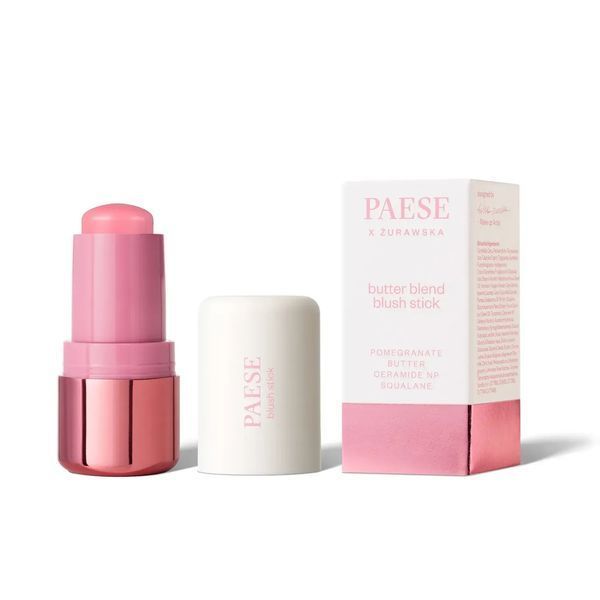 Кремовые румяна для лица Paese x Zurawska butter blend blush stick - 01 Peony (6 г) 3419 фото