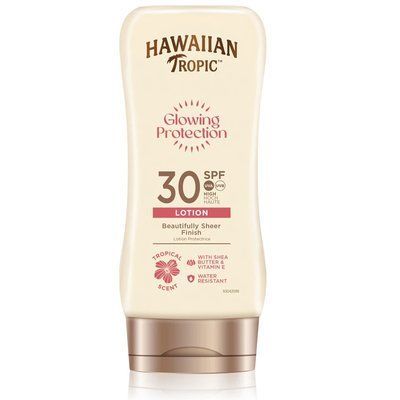 Молочко для засмаги Hawaiian Tropic Glowing Protection Beautifully Sheer Finish SPF30 (180 ml) 4112 фото