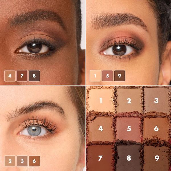 Палетка тіней Sephora All That Matte(R)s Eye Palette - Warm Tones (9.63 g) 4813 фото