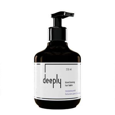 Тонувальний бальзам для блонду deeply blond toning hair balm (250 ml) 3155 фото
