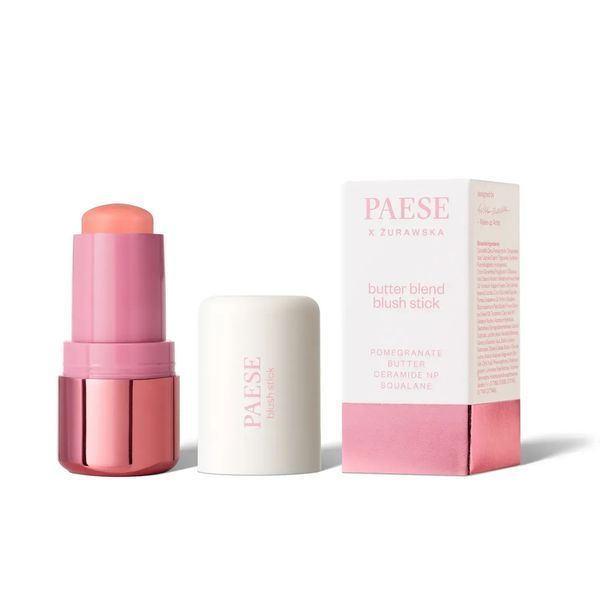 Кремові рум'яна для обличчя Paese x Zurawska butter blend blush stick - 03 Coral (6 g) 3421 фото