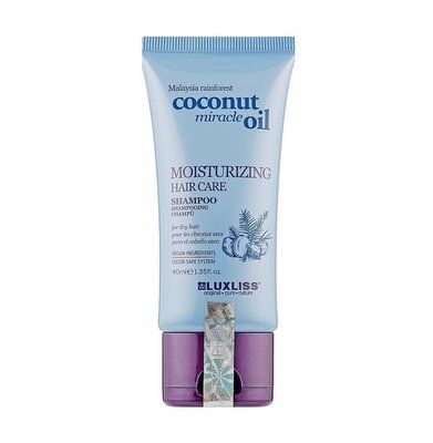 Шампунь для волосся Luxliss Coconut oil Shampoo (40 ml) 9573 фото