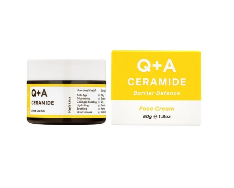 Захисний крем для обличчя з керамідами Q+A Ceramide Barrier Defence Face Cream (50 g) 9514 фото