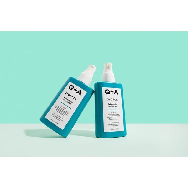 Увлажняющий крем для лица Q+A Zinc PCA Rebalancing Moisturiser (75 ml) 4228 фото