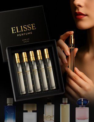 Сет парфумів ICONIC Elisse Perfume (5*10 ml) 4052 фото