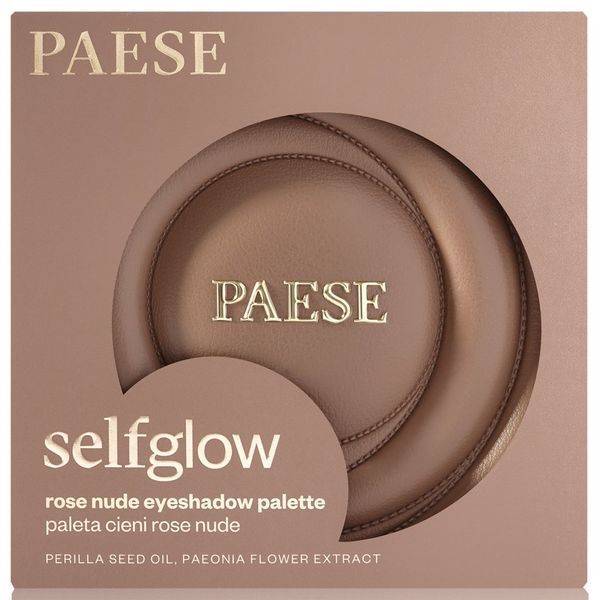 Палетка тіней для повік Paese Selfglow Creamy Rose Nude eyeshadow palette - Rose Nude (12.5 g) 4638 фото
