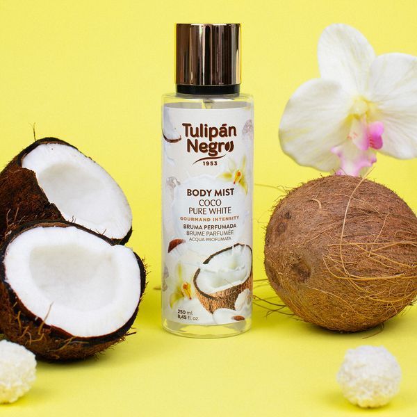Спрей для тела Tulipan Negro Body Mist - Coco Pure White (250 мл) 4076 фото