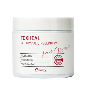 Пілінг-диски для обличчя очищаючі ESTHETIC HOUSE Toxheal Red Glycolic Peeling Pad (100 ea) 4028 фото