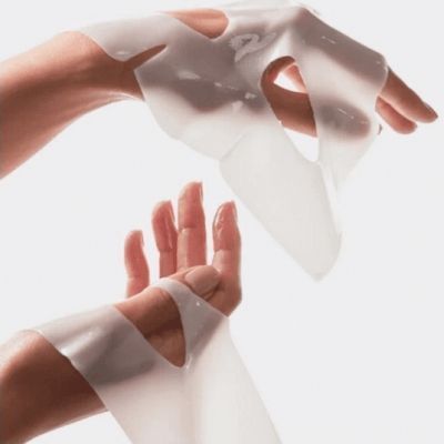 Відновлювальна нічна гідрогелева маска для обличчя Biodance Hydro Cera-Nol Real Deep Mask (34 g) 740 фото
