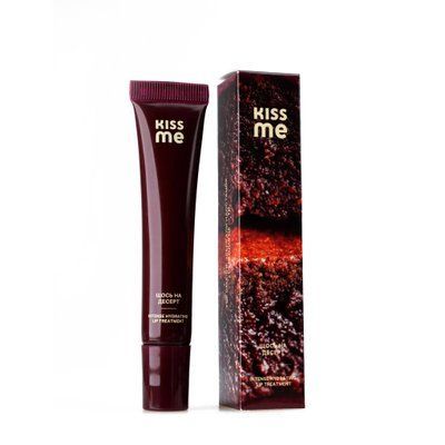 Блиск для губ Kiss Me Intense Hydrating Lip Treatment - Щось на десерт (8 ml) 16030 фото