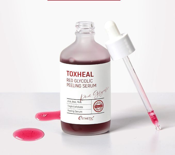 Пилинг-сыворотка для лица ESTHETIC HOUSE Toxheal Red Glycolic Peeling Serum (100 ml) 4029 фото