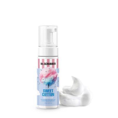 Пінка для душу Mr. Scrubber Shower Foam Sweet Cotton (150 ml) 3329 фото