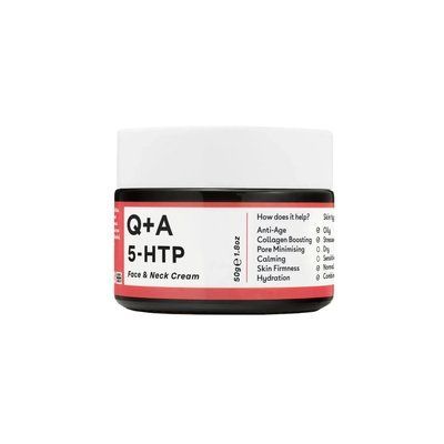 Крем для лица и шеи Q+A 5-HTP Face & Neck Cream (50 g) 4237 фото