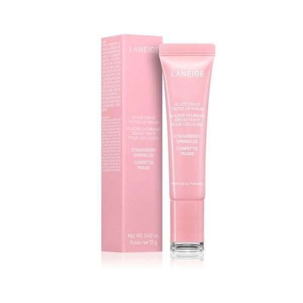 Тинт-сыворотка для губ Laneige Glaze Craze Tinted Lip Serum - Strawberry (12 g) 3670 фото