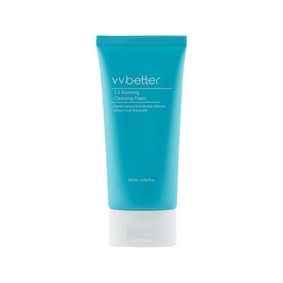 Пінка очищаюча для чутливої шкіри обличчя VVBETTER 5.5 SOOTHING CLEANSING FOAМ (120 ml) 3592 фото
