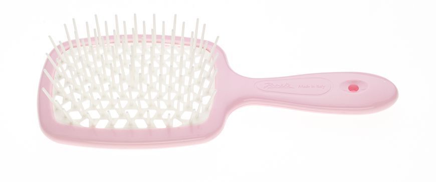 Гребінець для волосся Janeke 1830 Superbrush The Original Italian 93SP226 RSA Розова з білим 1770767930 фото