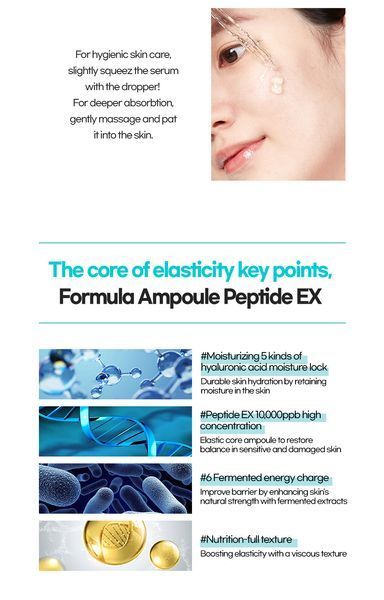 Сыворотка для лица Esthetic House Formula+ Ampoule Peptide EX (55 ml) 4017 фото