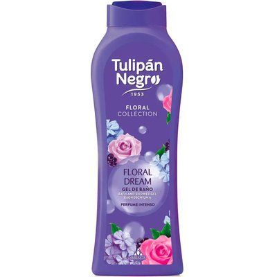 Гель для душу парфумований Tulipan Negro Shower Gel - Floral Dream (650 ml) 4079 фото
