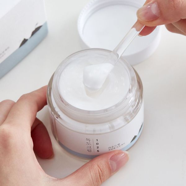 Зволожуючий крем з морською водою ROUND LAB 1025 Dokdo Cream (80 ml) 3835 фото