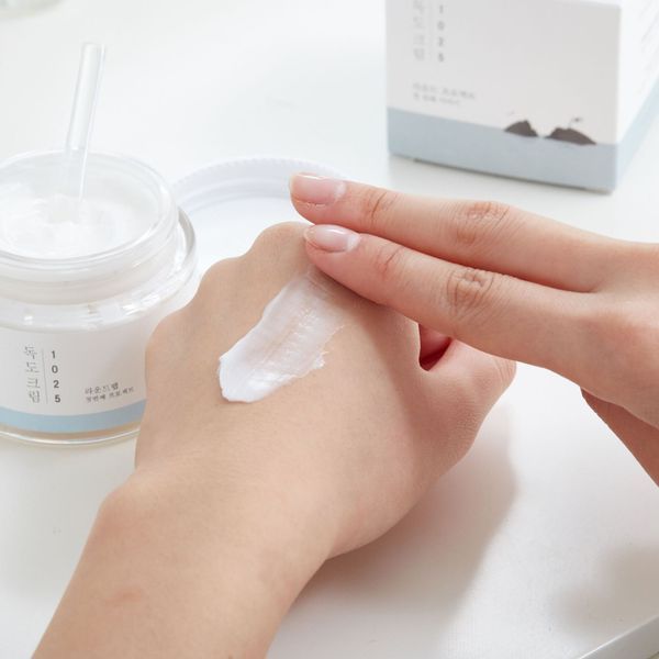 Зволожуючий крем з морською водою ROUND LAB 1025 Dokdo Cream (80 ml) 3835 фото
