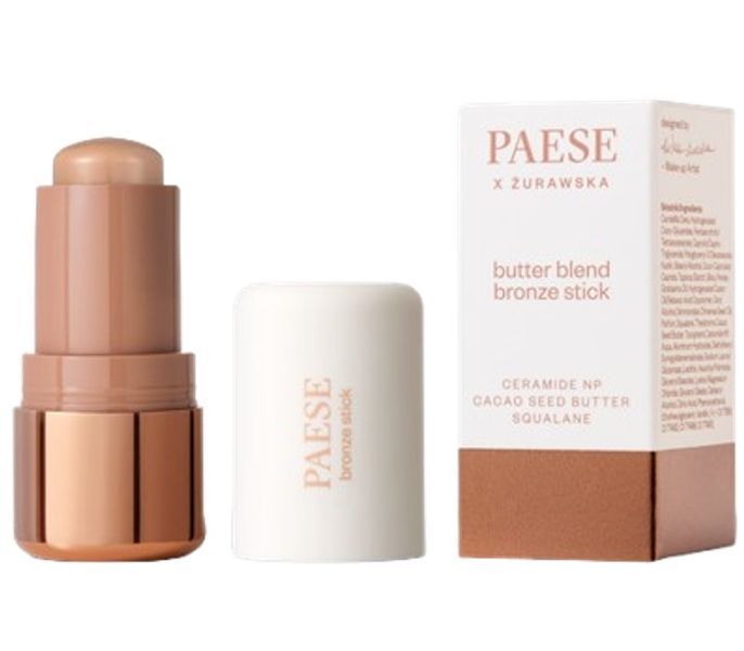 Бронзер для лица в стике Paese x Żurawska butter blend bronze stick - 01 Latte (6 г) 3198 фото