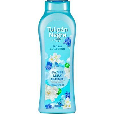 Гель для душу парфумований Tulipan Negro Shower Gel - Jazmin Musk (650 ml) 4084 фото