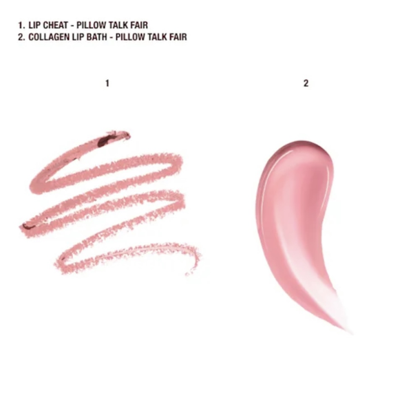 Набір Charlotte Tilbury Pillow Talk Mini Glossy Lips Duo FAIR 4000 фото