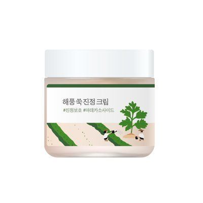 Заспокійливий крем з морським полином ROUND LAB Mugwort Calming Cream (80 ml) 4834 фото