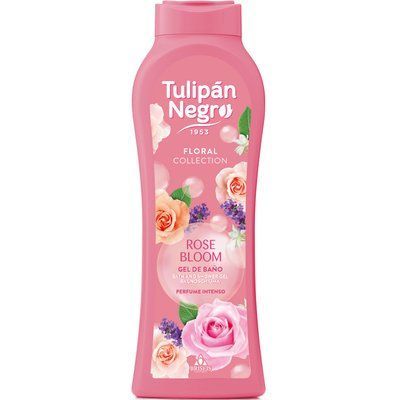 Гель для душу парфумований Tulipan Negro Shower Gel - Rose Bloom (650 ml) 4080 фото