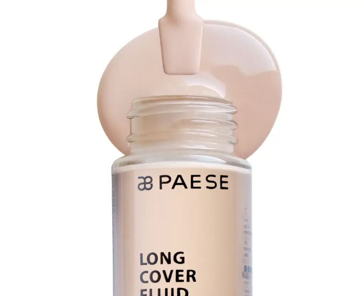 Тональний крем Paese Long Cover Fluid - 01 Light Beige (30 ml) 2352 фото