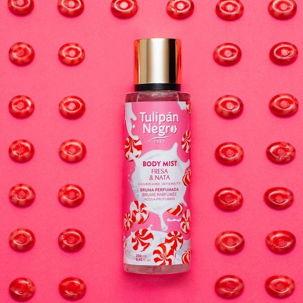 Міст для тіла Tulipan Negro Body Mist - Fresa & Nata (250 ml) 4078 фото
