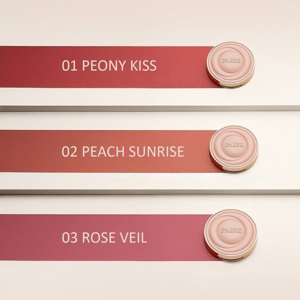 Румяна кремова Paese Selfglow Creamy blush matte effect - 01 Peony Kiss (8 g) 3939 фото
