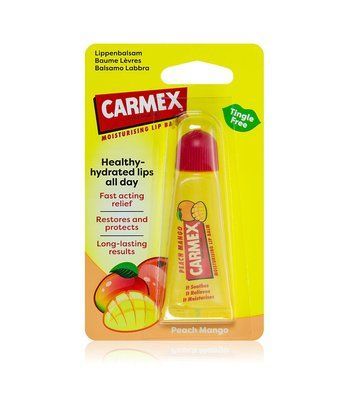 Бальзам для губ Carmex Moisturising Lip Balm SPF 15 - Peach Mango (10 г) 4769 фото