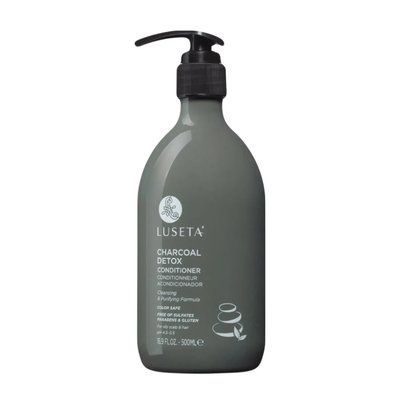 Кондиціонер зволожуючий для гладкості Luseta Beauty Charcoal Detox (500 ml) 958 фото