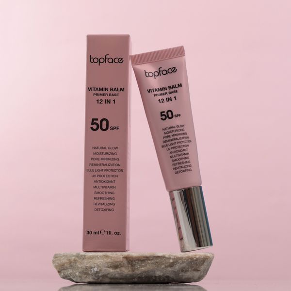 База под макияж TopFace Vitamin Balm Primer Base 12 в 1 PT473 - 01 (30 ml) 4204 фото