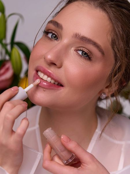 Набір блисків для губ DAVYDENKO BEAUTY Veil Collection - Pure, Rose, Nude 3842 фото