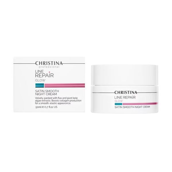 Ночной крем &laquo;Гладкость сатина&raquo; Christina Line Repair Glow Satin Smooth Night Cream (50 ml) 4388 фото