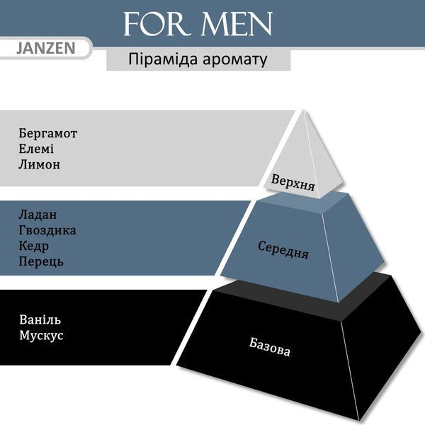 Автомобільний парфюм JANZEN Men (2 pieces) 4437 фото